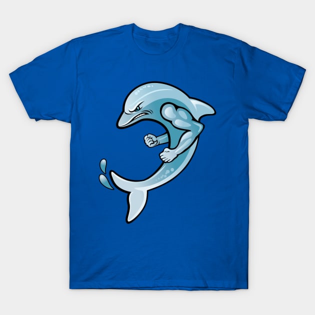 Dolphin T-Shirt by SWON Design